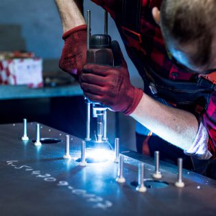 Spawanie i piaskowanie