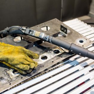 Spawanie i piaskowanie