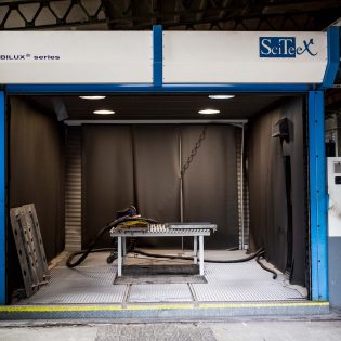 Spawanie i piaskowanie