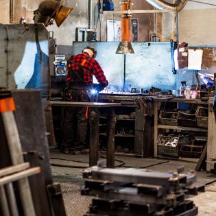 Spawanie i piaskowanie