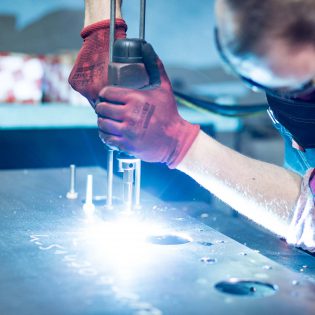 Spawanie i piaskowanie