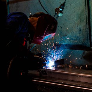 Spawanie i piaskowanie