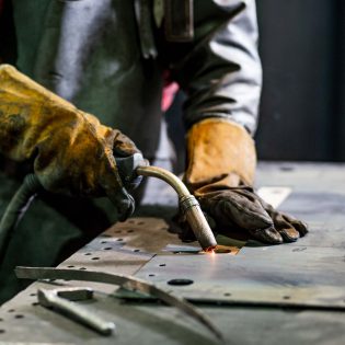 Spawanie i piaskowanie