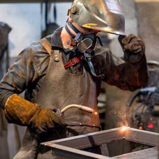 Spawanie i piaskowanie