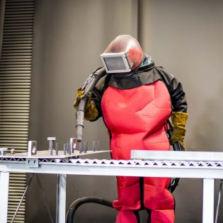 Spawanie i piaskowanie