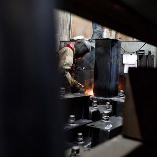 Spawanie i piaskowanie